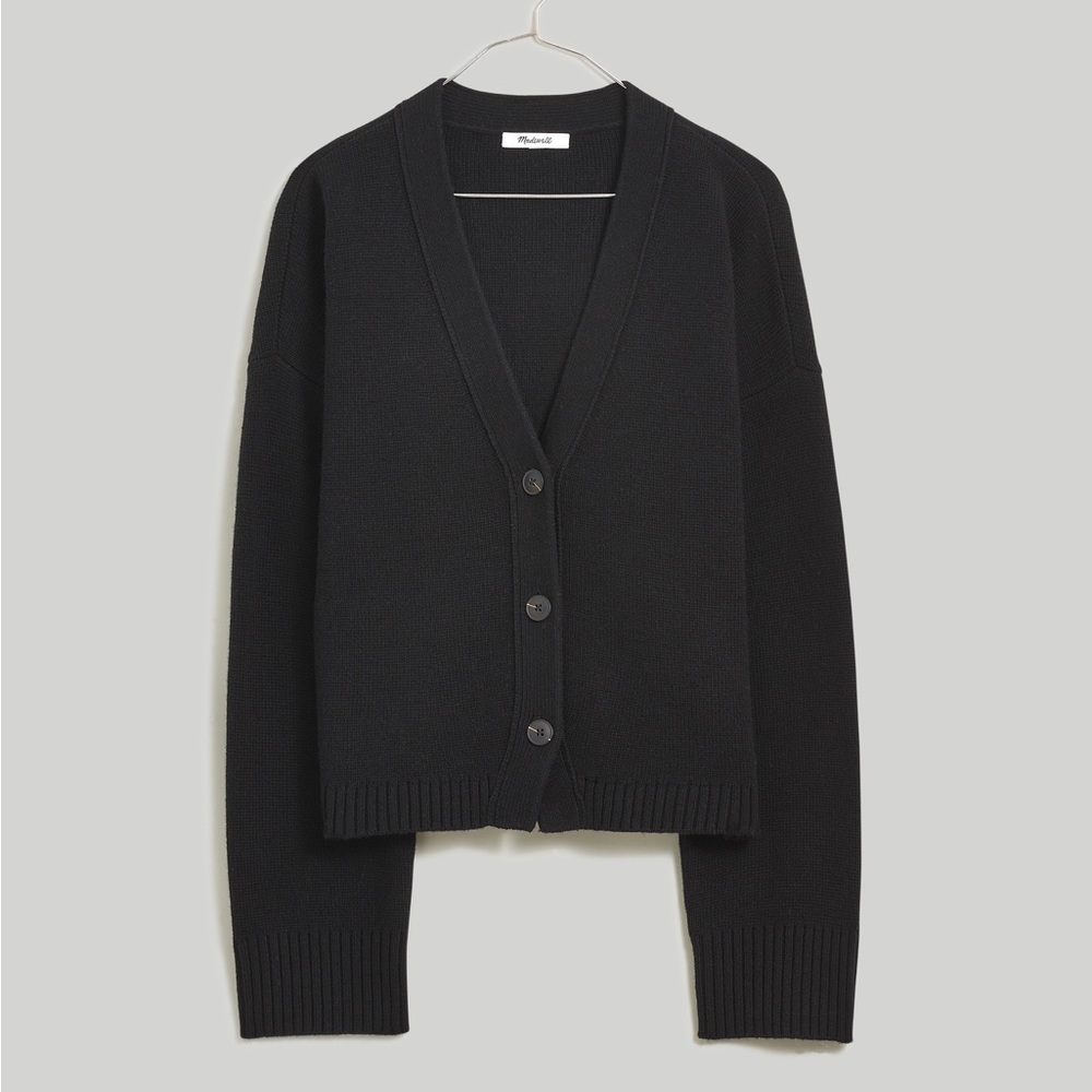 Madewell V-Neck Slim Cardigan Sweater